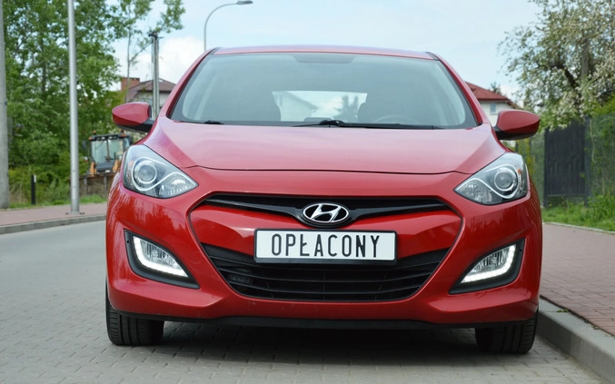 Hyundai I30 cena 28900 przebieg: 161238, rok produkcji 2012 z Płock małe 596